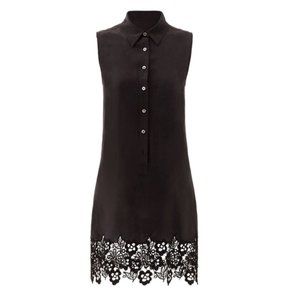 Black Silk Equipment Dress